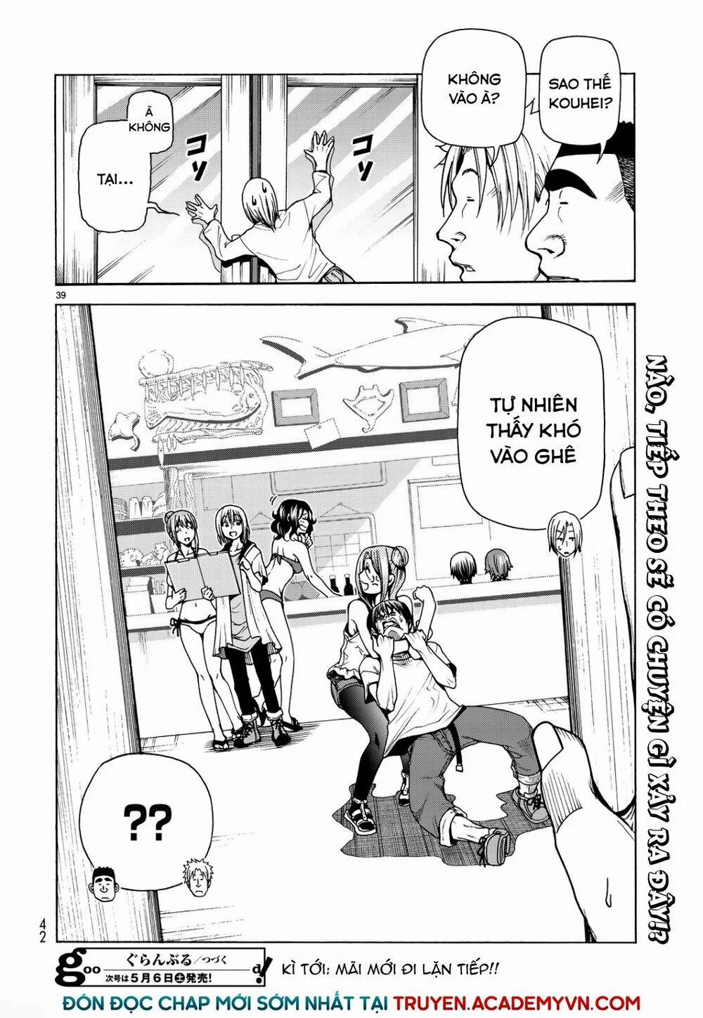 Cô Gái Thích Lặn - Grand Blue 34 trang 42