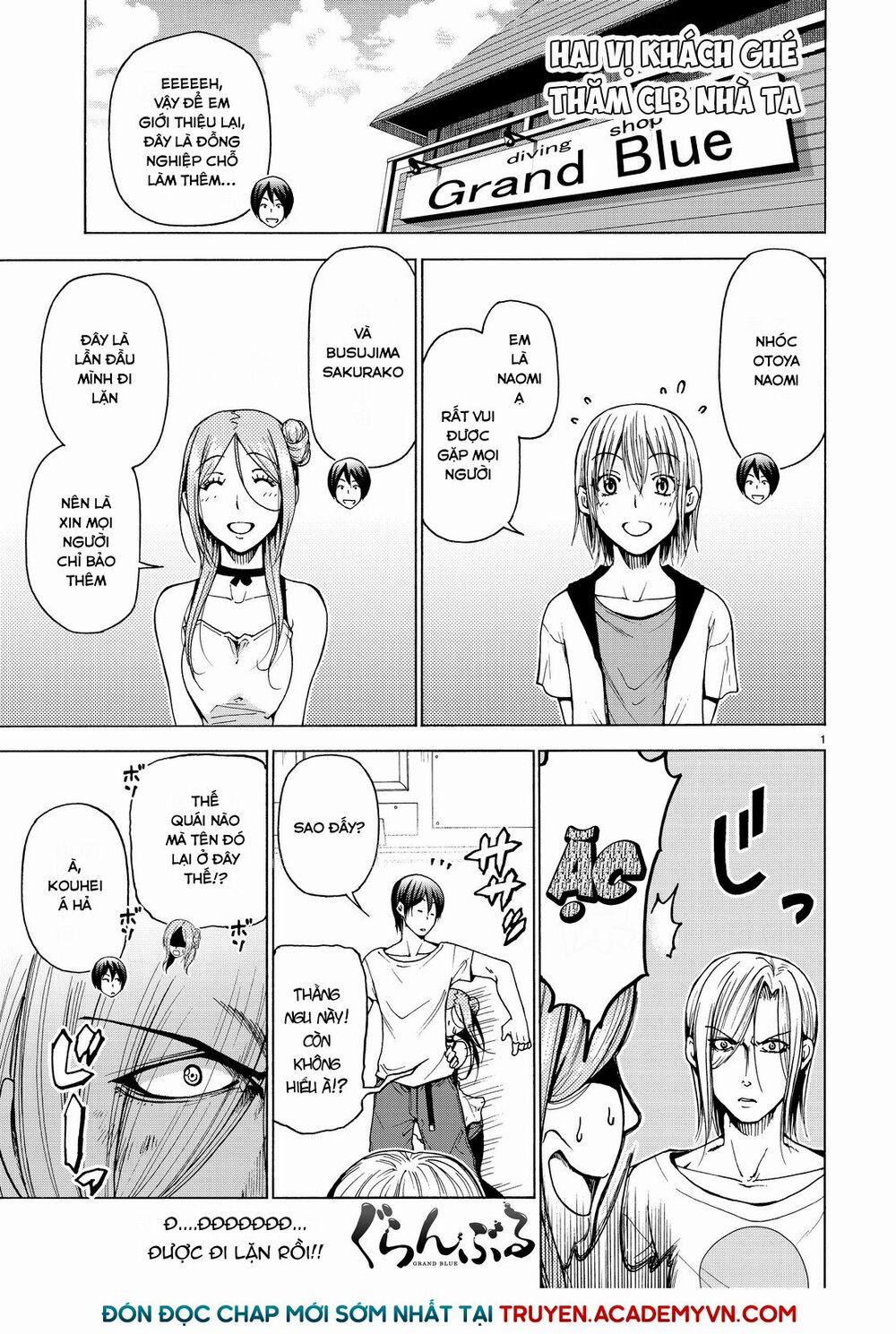 Cô Gái Thích Lặn - Grand Blue 35 trang 2