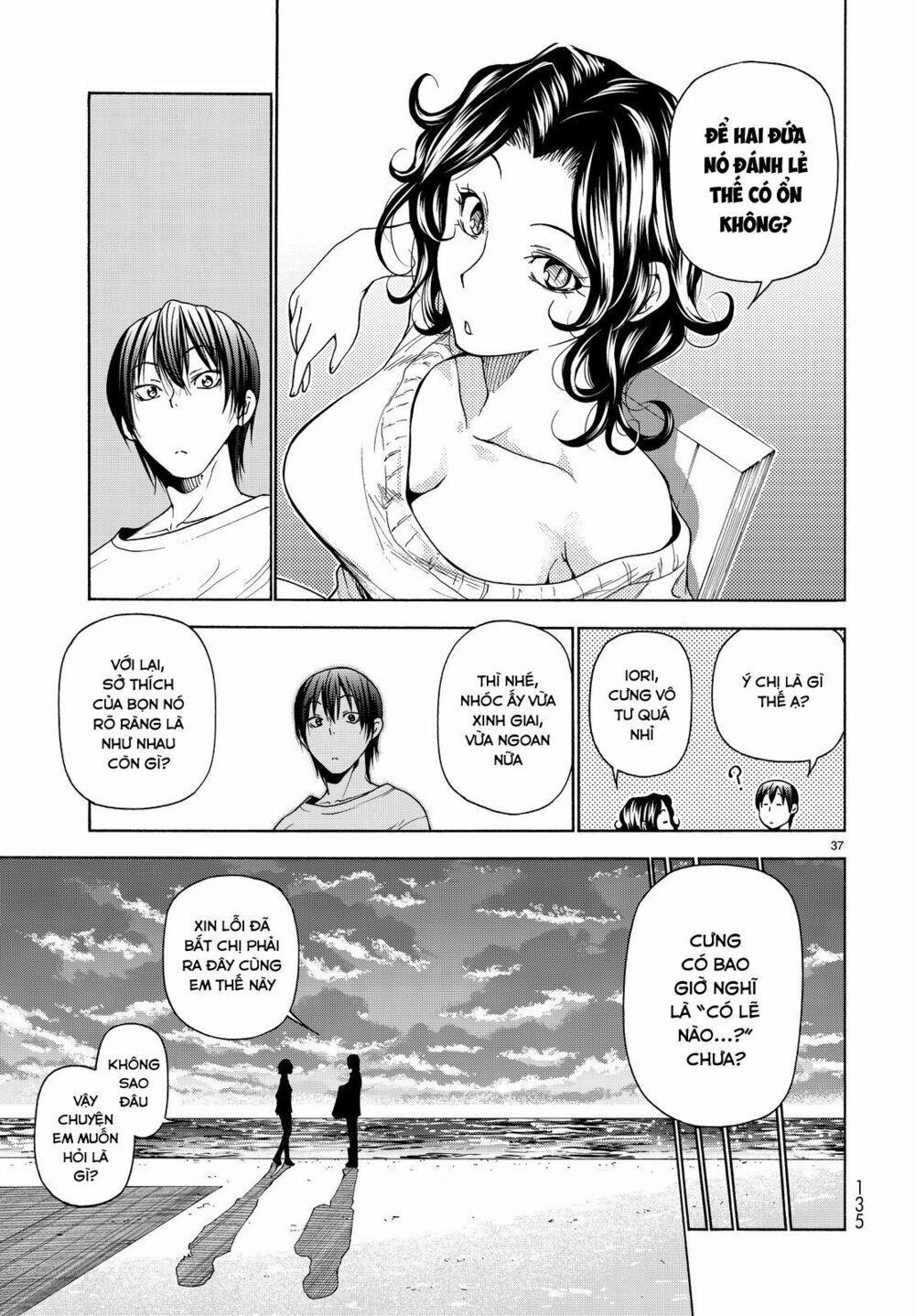 Cô Gái Thích Lặn - Grand Blue 35 trang 38