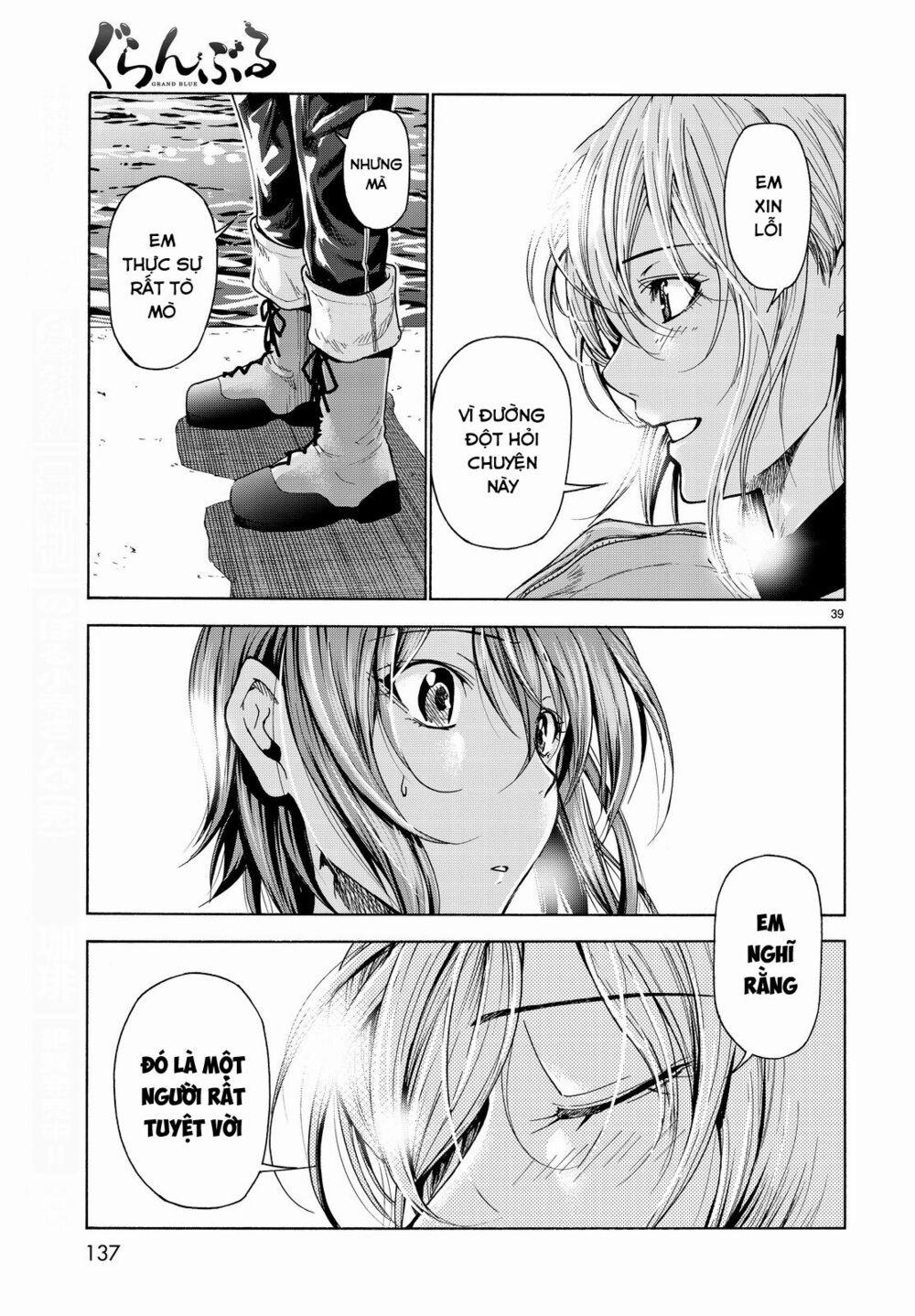 Cô Gái Thích Lặn - Grand Blue 35 trang 40