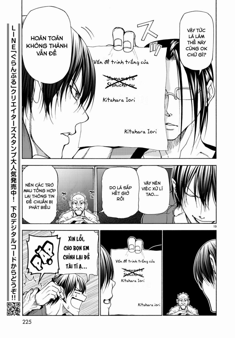 Cô Gái Thích Lặn - Grand Blue 36.5 trang 20