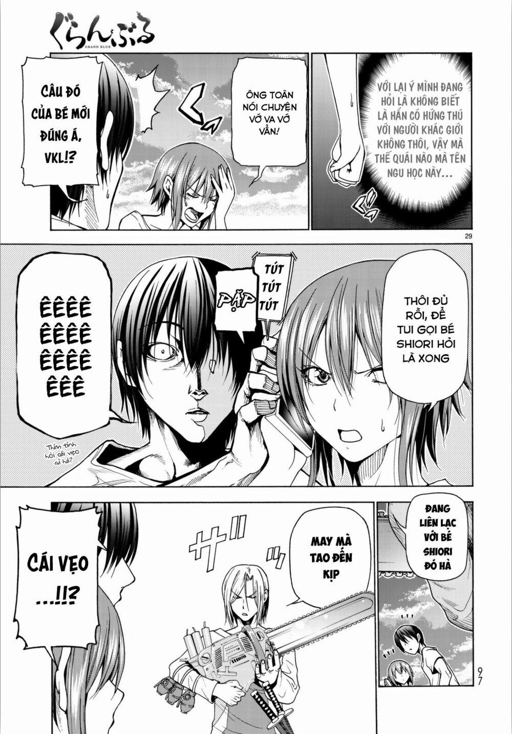 Cô Gái Thích Lặn - Grand Blue 36 trang 31