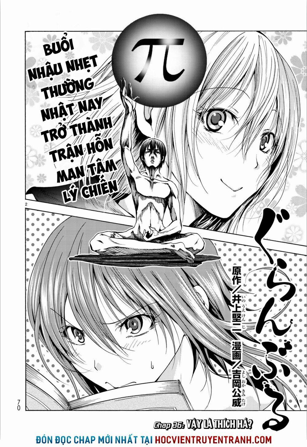 Cô Gái Thích Lặn - Grand Blue 36 trang 4