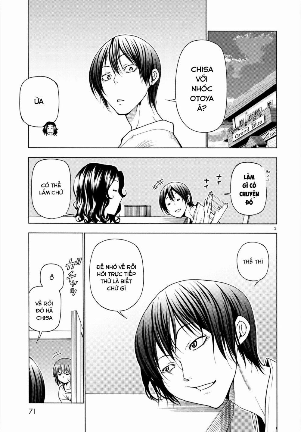 Cô Gái Thích Lặn - Grand Blue 36 trang 5