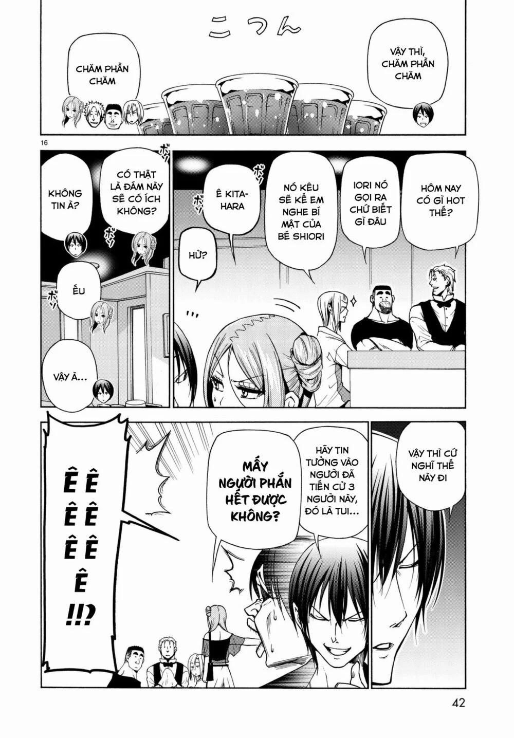 Cô Gái Thích Lặn - Grand Blue 37 trang 17