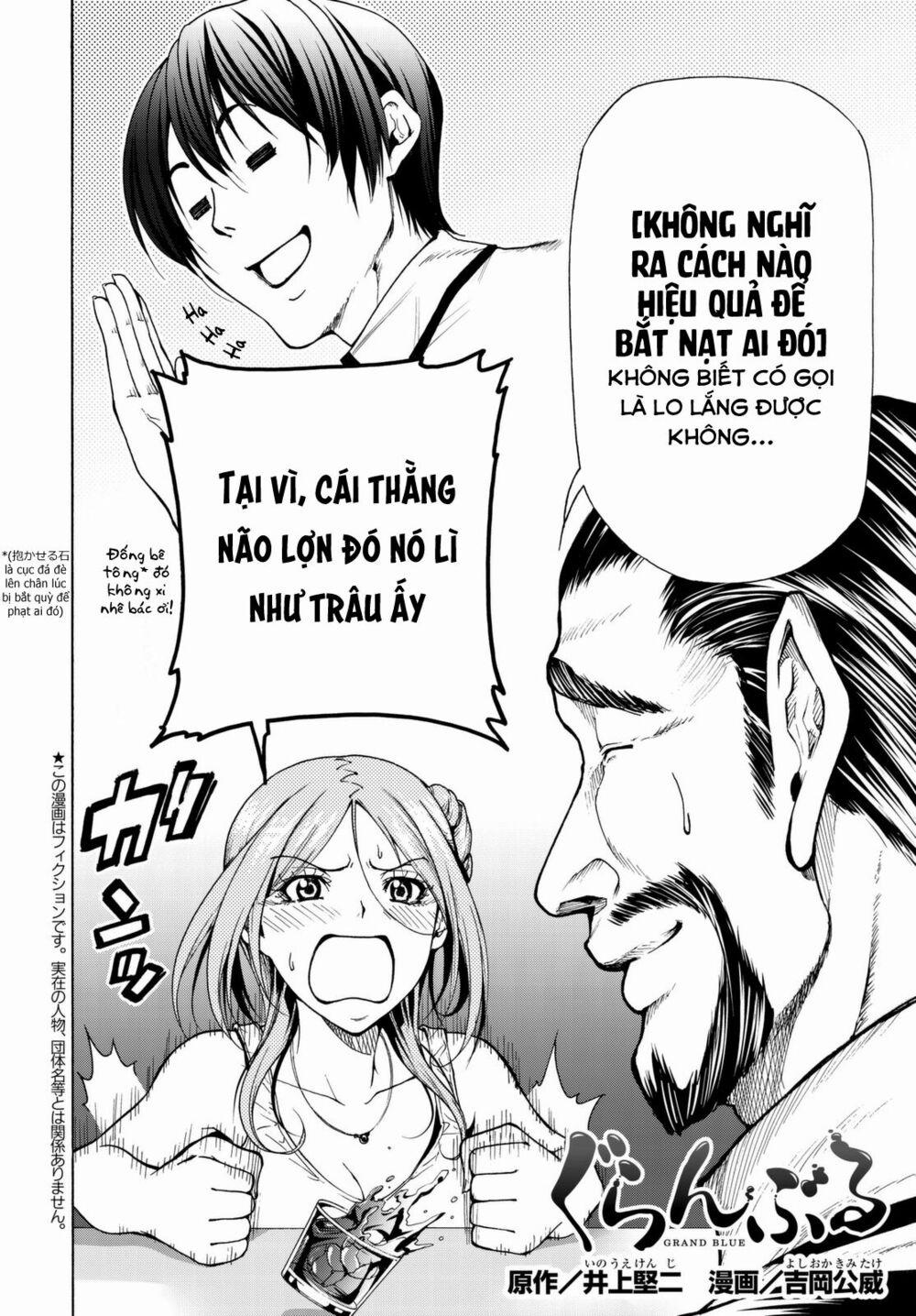 Cô Gái Thích Lặn - Grand Blue 37 trang 3