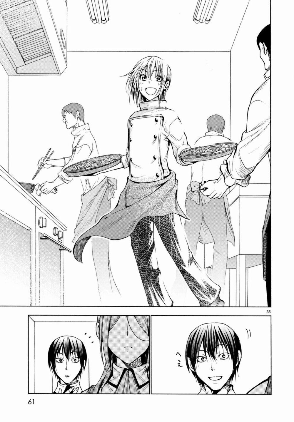 Cô Gái Thích Lặn - Grand Blue 37 trang 36