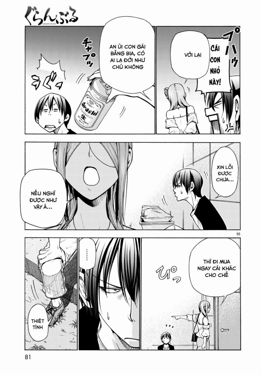 Cô Gái Thích Lặn - Grand Blue 37 trang 56