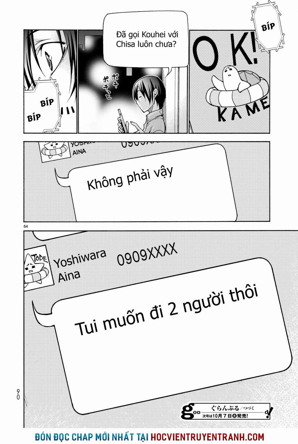 Cô Gái Thích Lặn - Grand Blue 37 trang 64