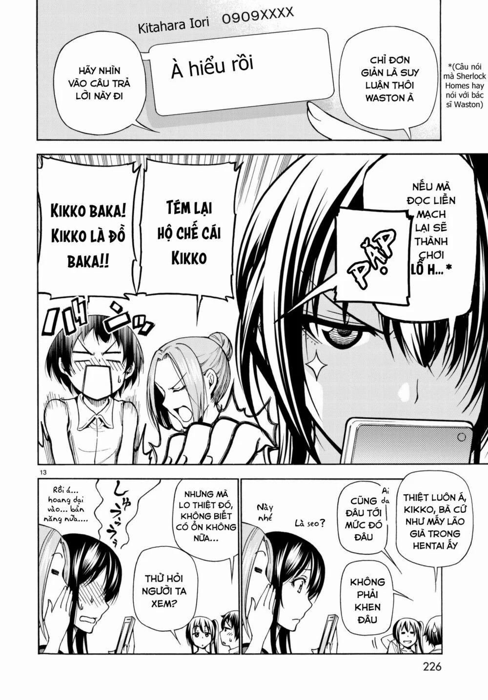Cô Gái Thích Lặn - Grand Blue 38 trang 15
