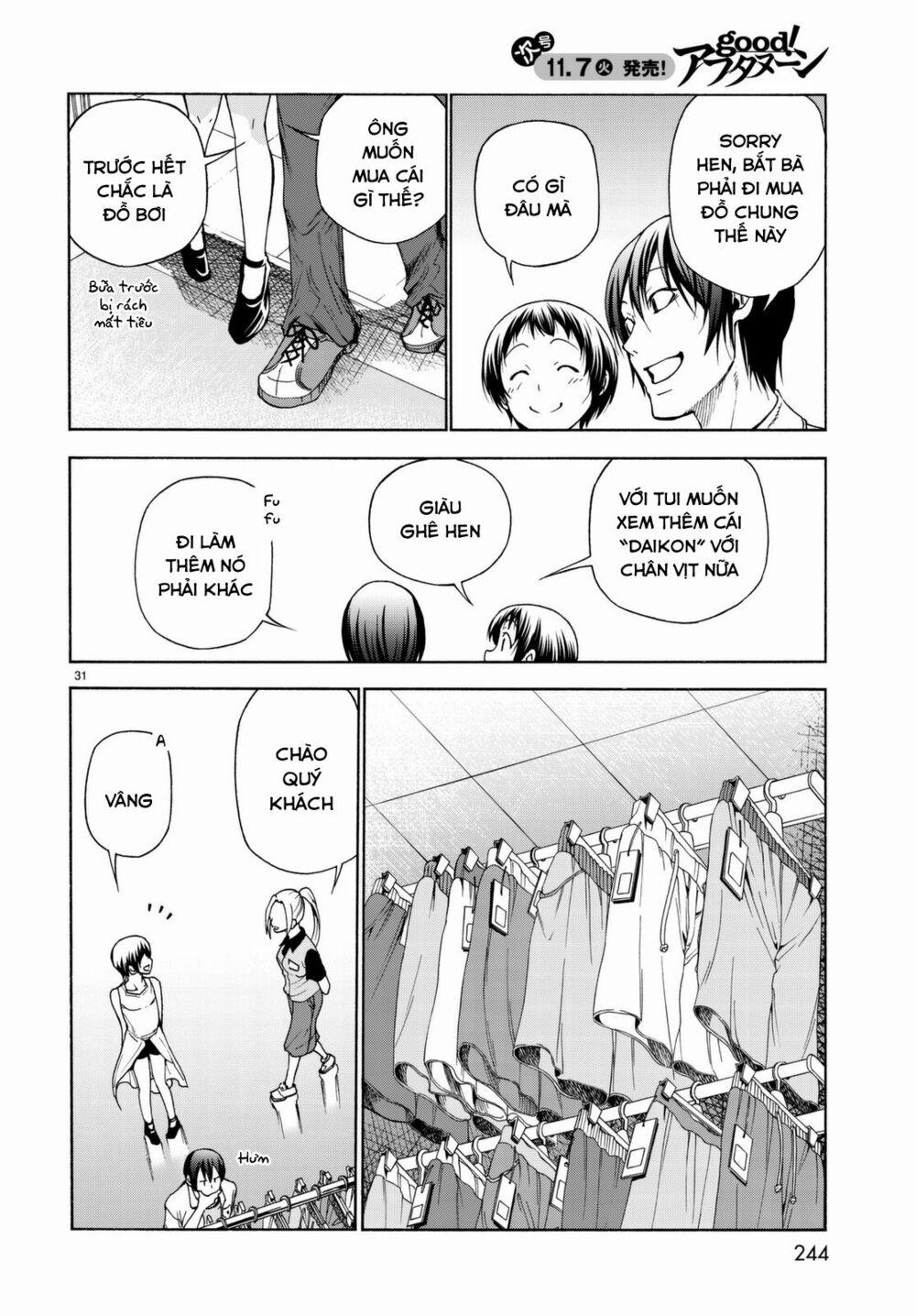 Cô Gái Thích Lặn - Grand Blue 38 trang 33