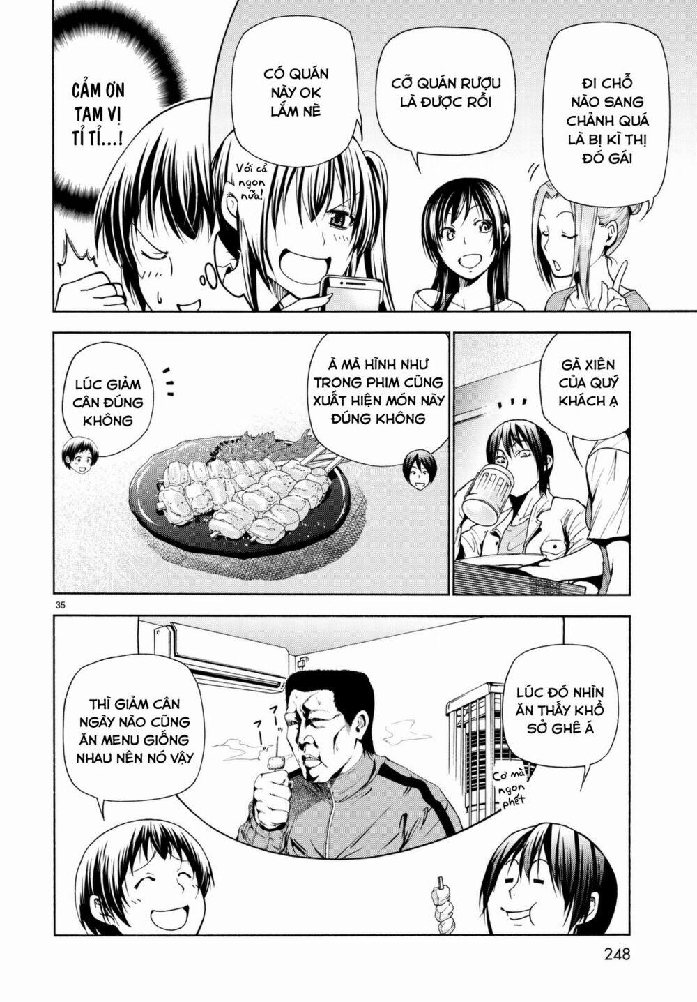 Cô Gái Thích Lặn - Grand Blue 38 trang 37