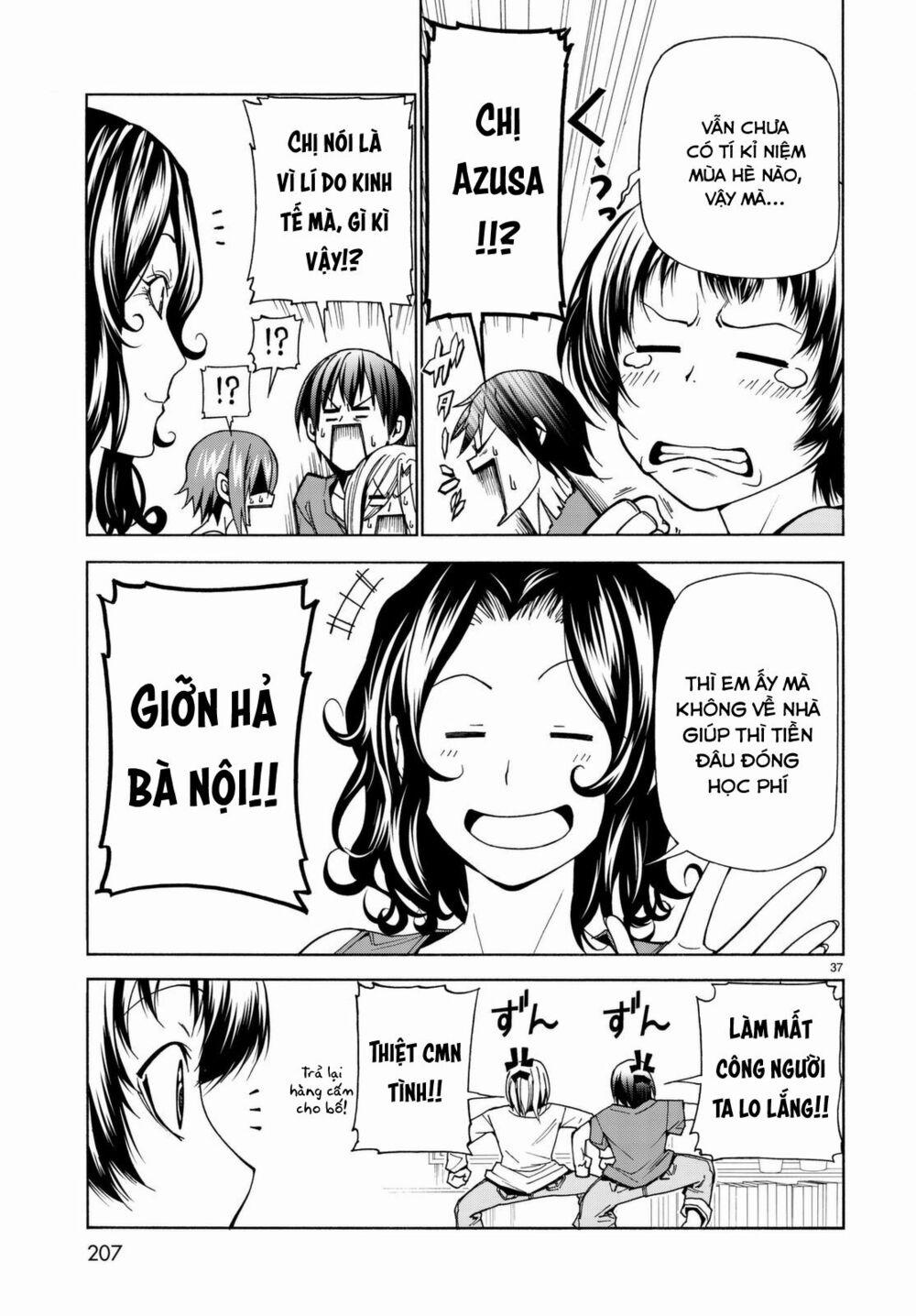 Cô Gái Thích Lặn - Grand Blue 39 trang 37