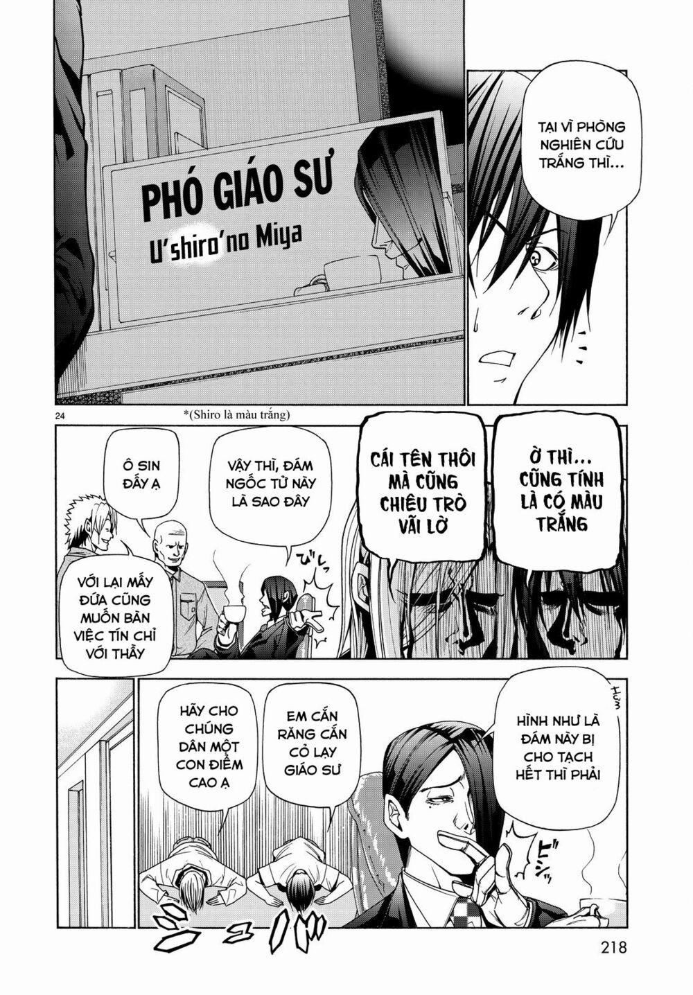 Cô Gái Thích Lặn - Grand Blue 40 trang 25