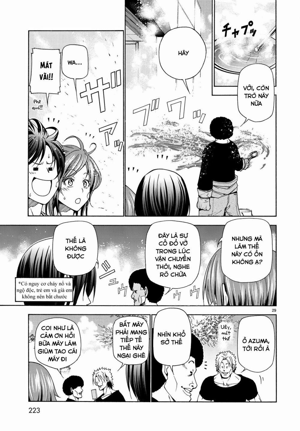 Cô Gái Thích Lặn - Grand Blue 40 trang 30