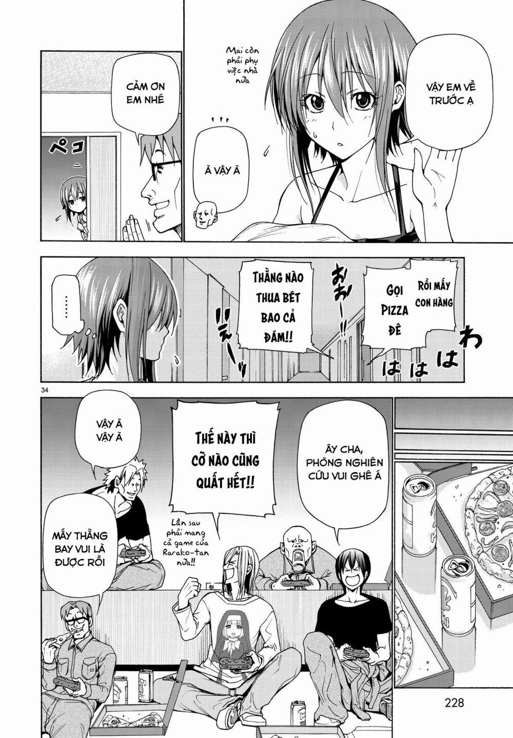 Cô Gái Thích Lặn - Grand Blue 40 trang 35