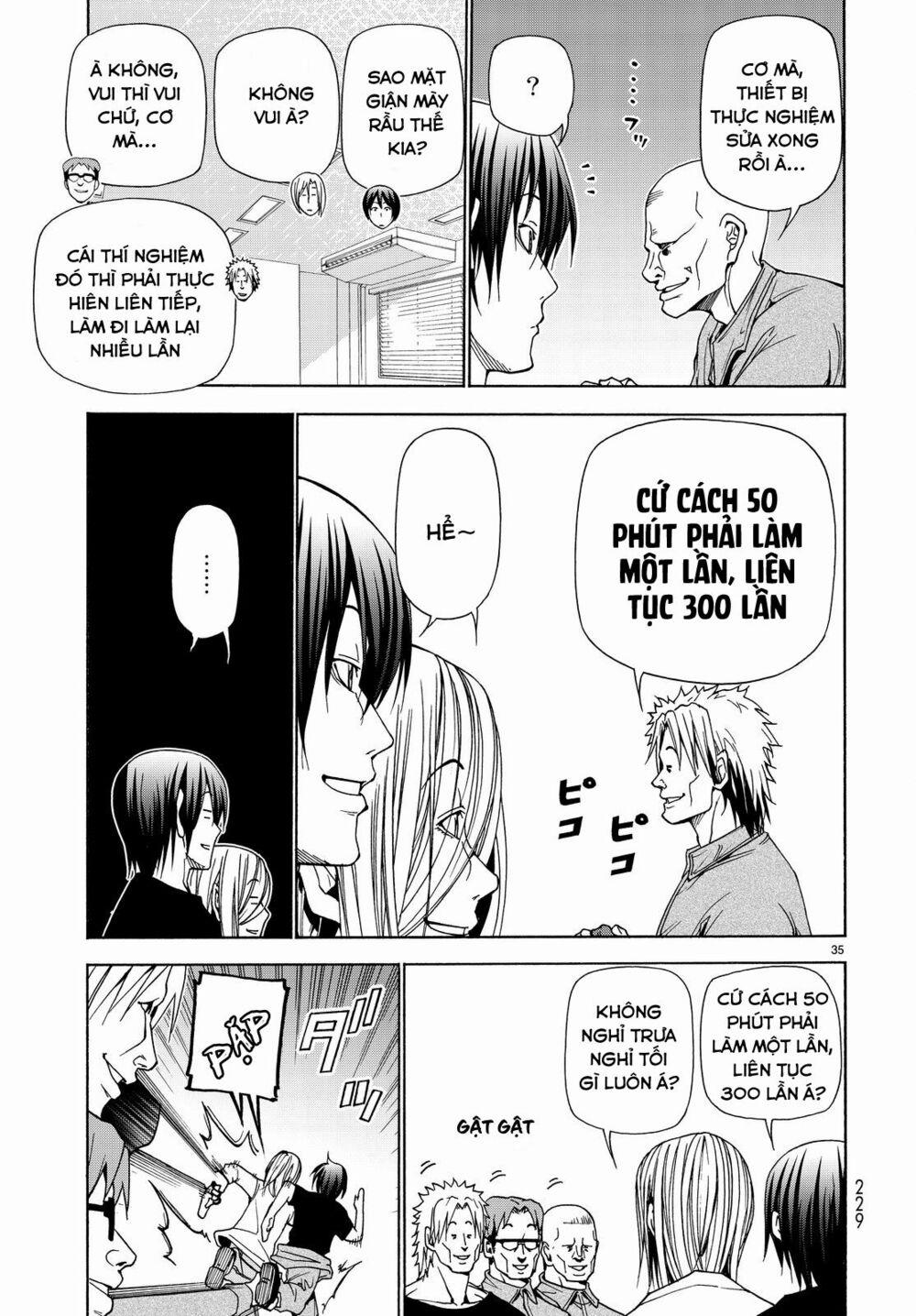 Cô Gái Thích Lặn - Grand Blue 40 trang 36