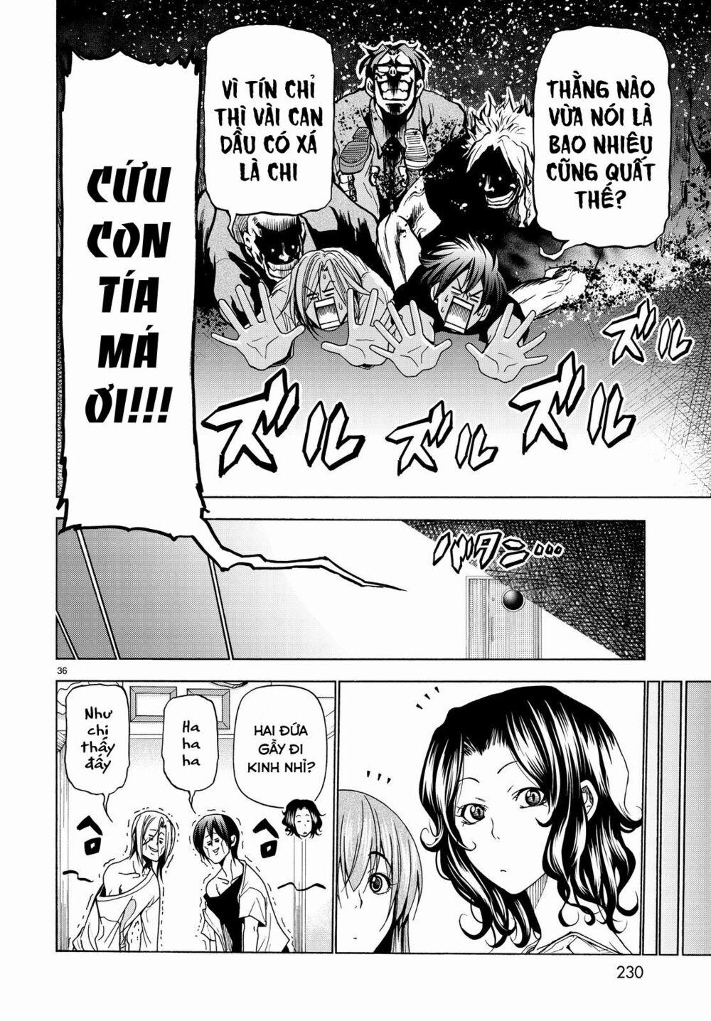 Cô Gái Thích Lặn - Grand Blue 40 trang 37