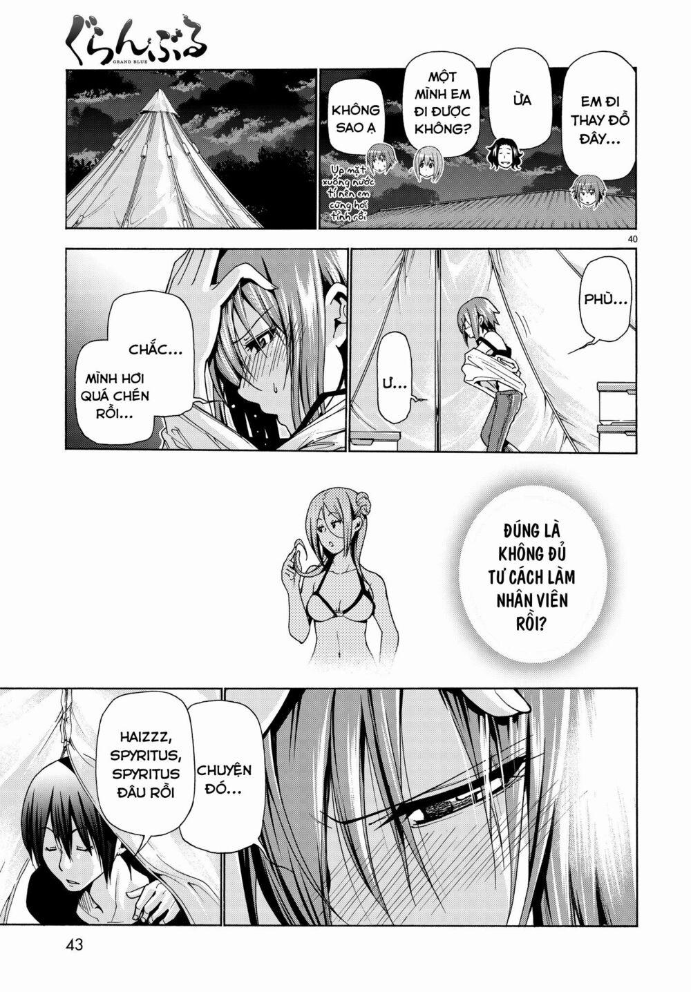Cô Gái Thích Lặn - Grand Blue 42 trang 43