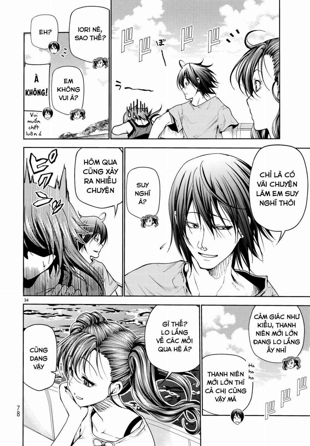 Cô Gái Thích Lặn - Grand Blue 43 trang 34