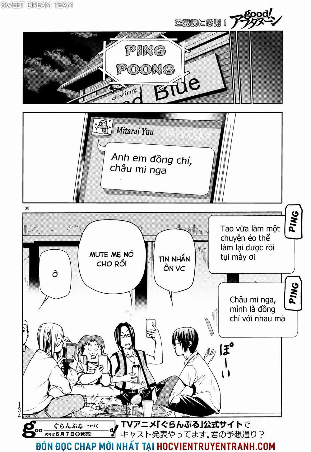 Cô Gái Thích Lặn - Grand Blue 44 trang 30