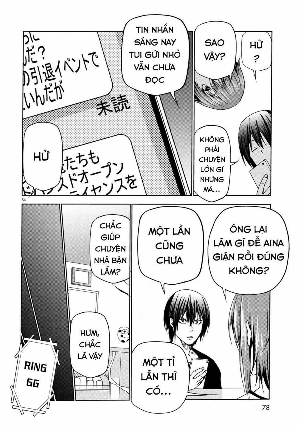 Cô Gái Thích Lặn - Grand Blue 45 trang 36