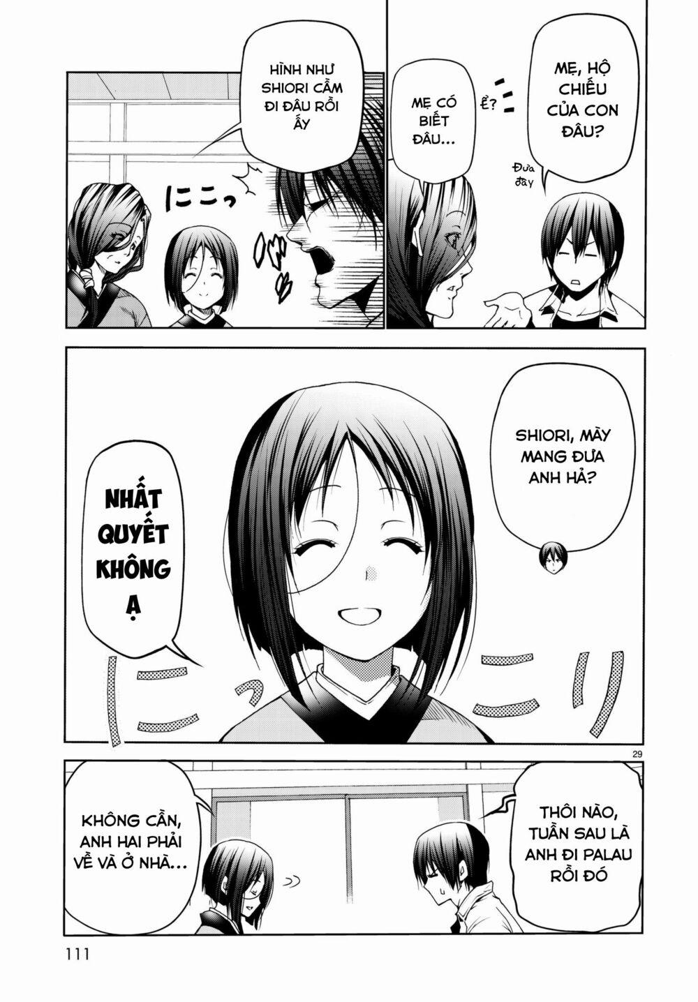 Cô Gái Thích Lặn - Grand Blue 47 trang 29