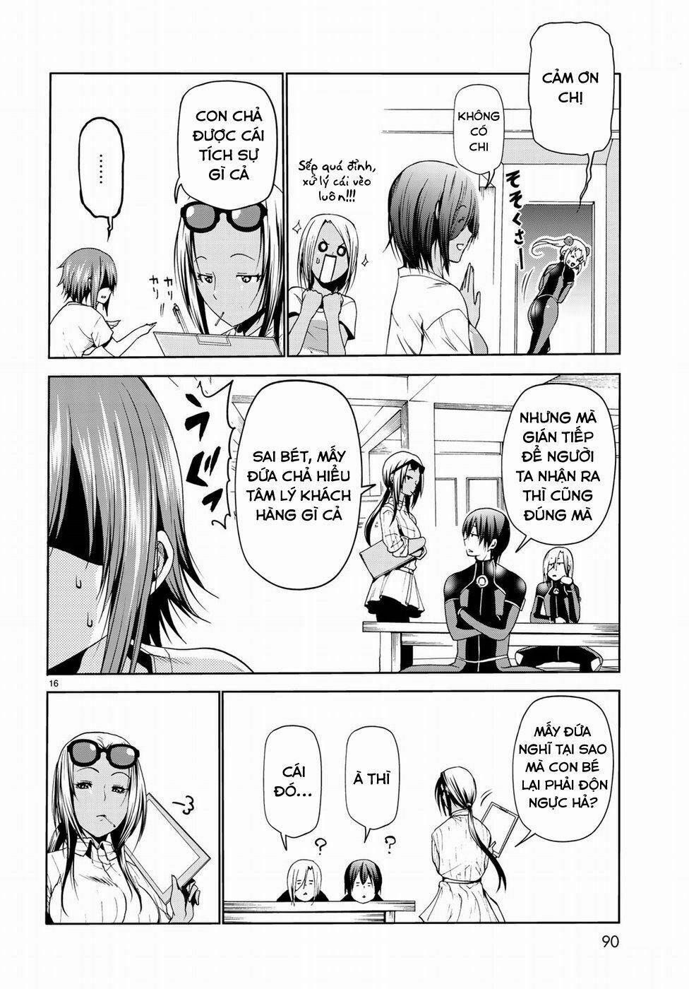 Cô Gái Thích Lặn - Grand Blue 51 trang 16