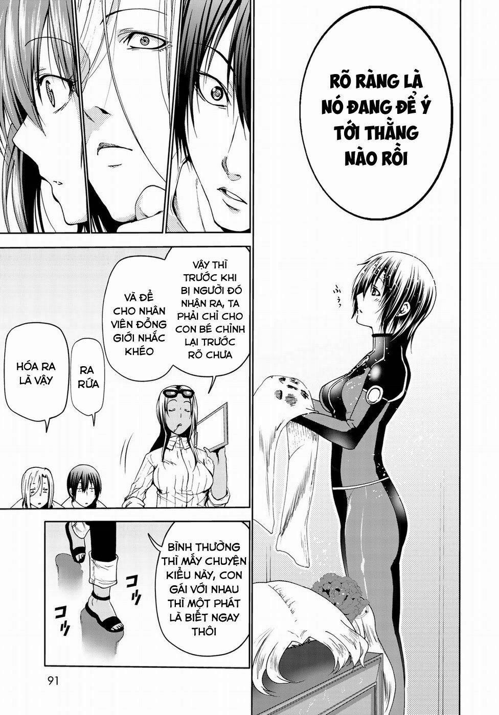 Cô Gái Thích Lặn - Grand Blue 51 trang 17