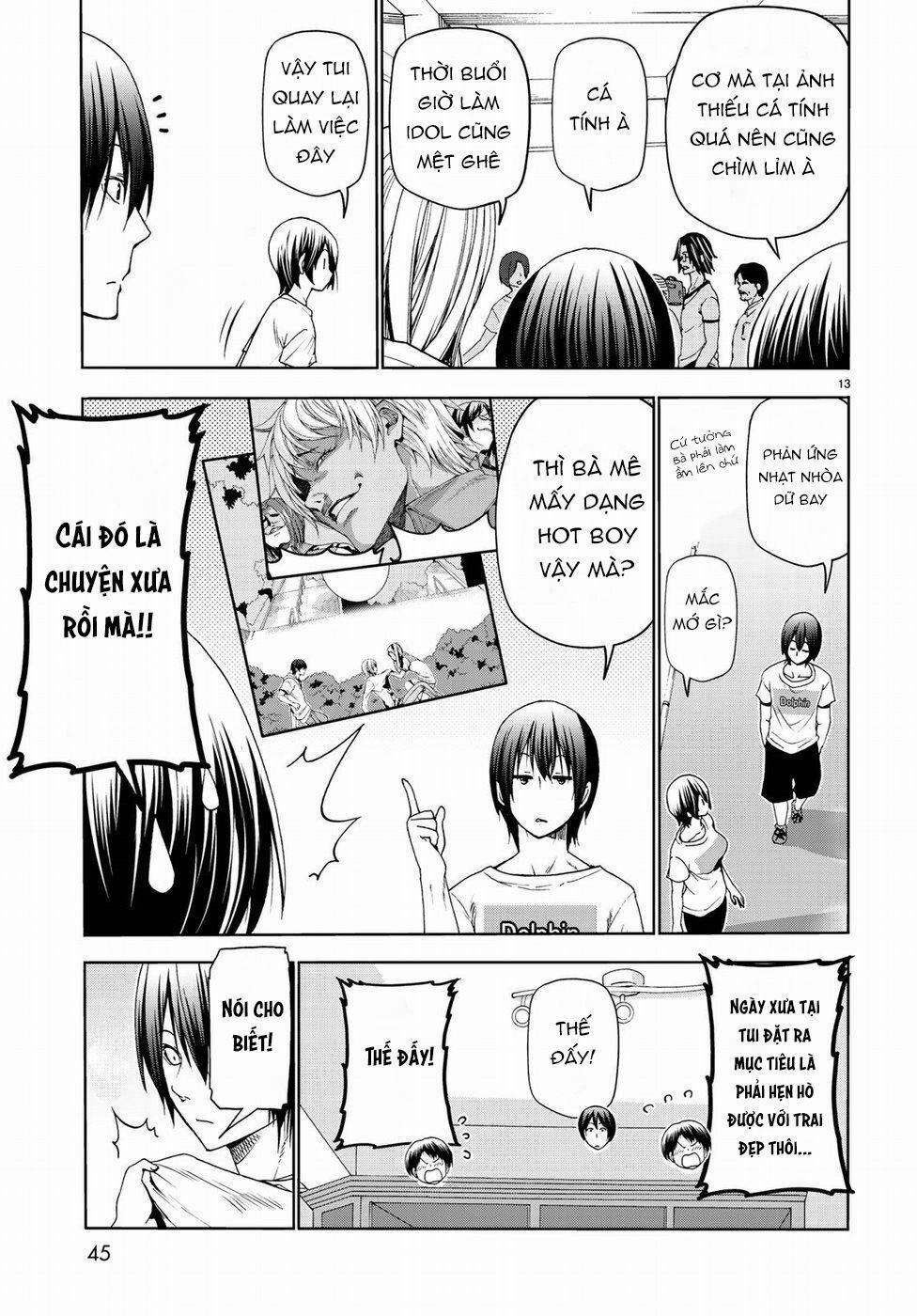 Cô Gái Thích Lặn - Grand Blue 52 trang 13