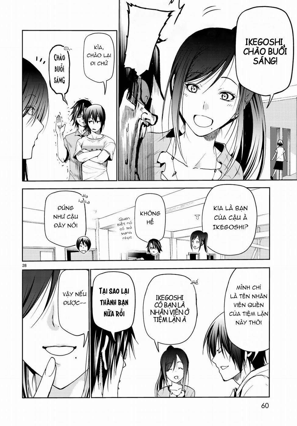 Cô Gái Thích Lặn - Grand Blue 52 trang 28