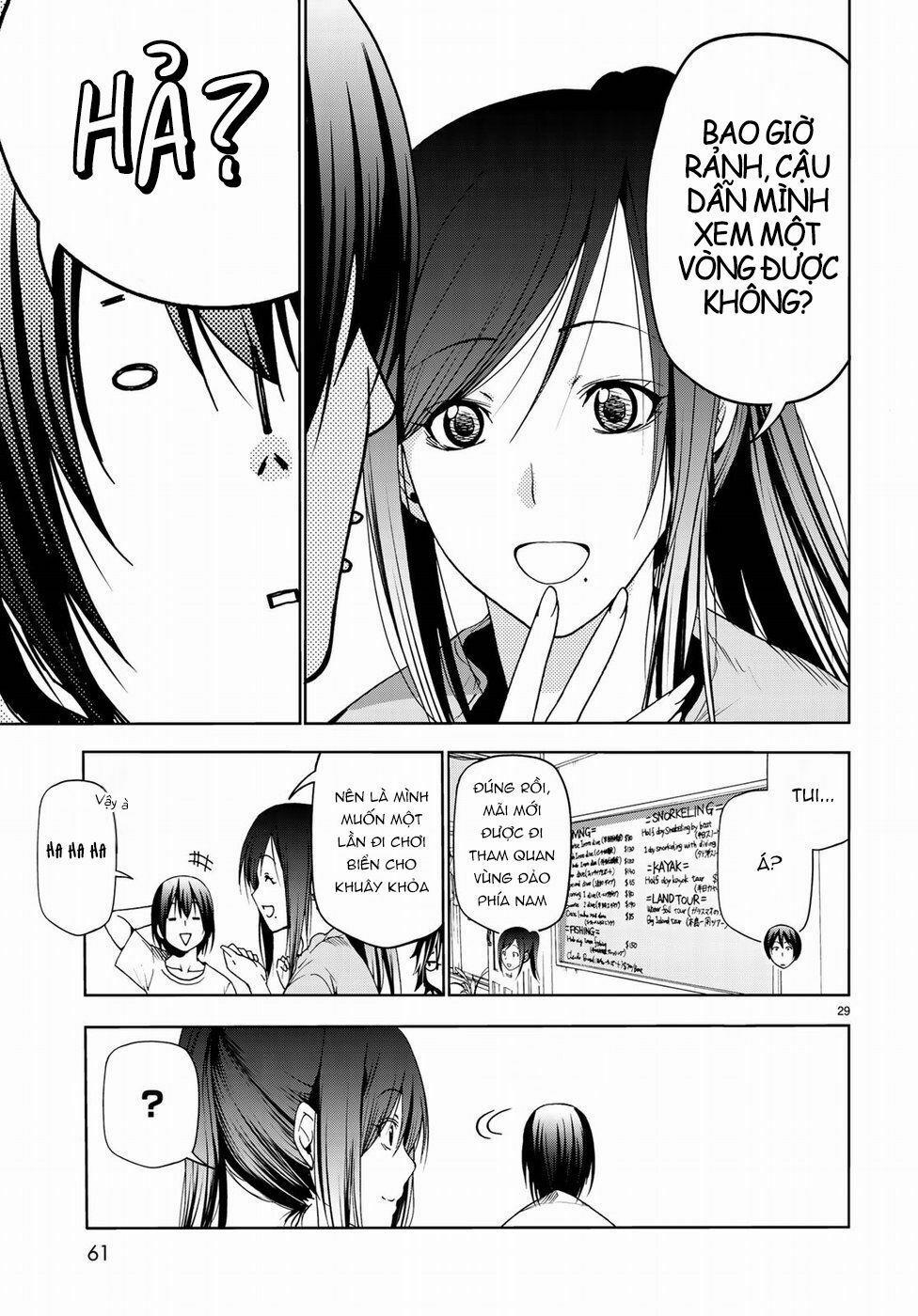 Cô Gái Thích Lặn - Grand Blue 52 trang 29