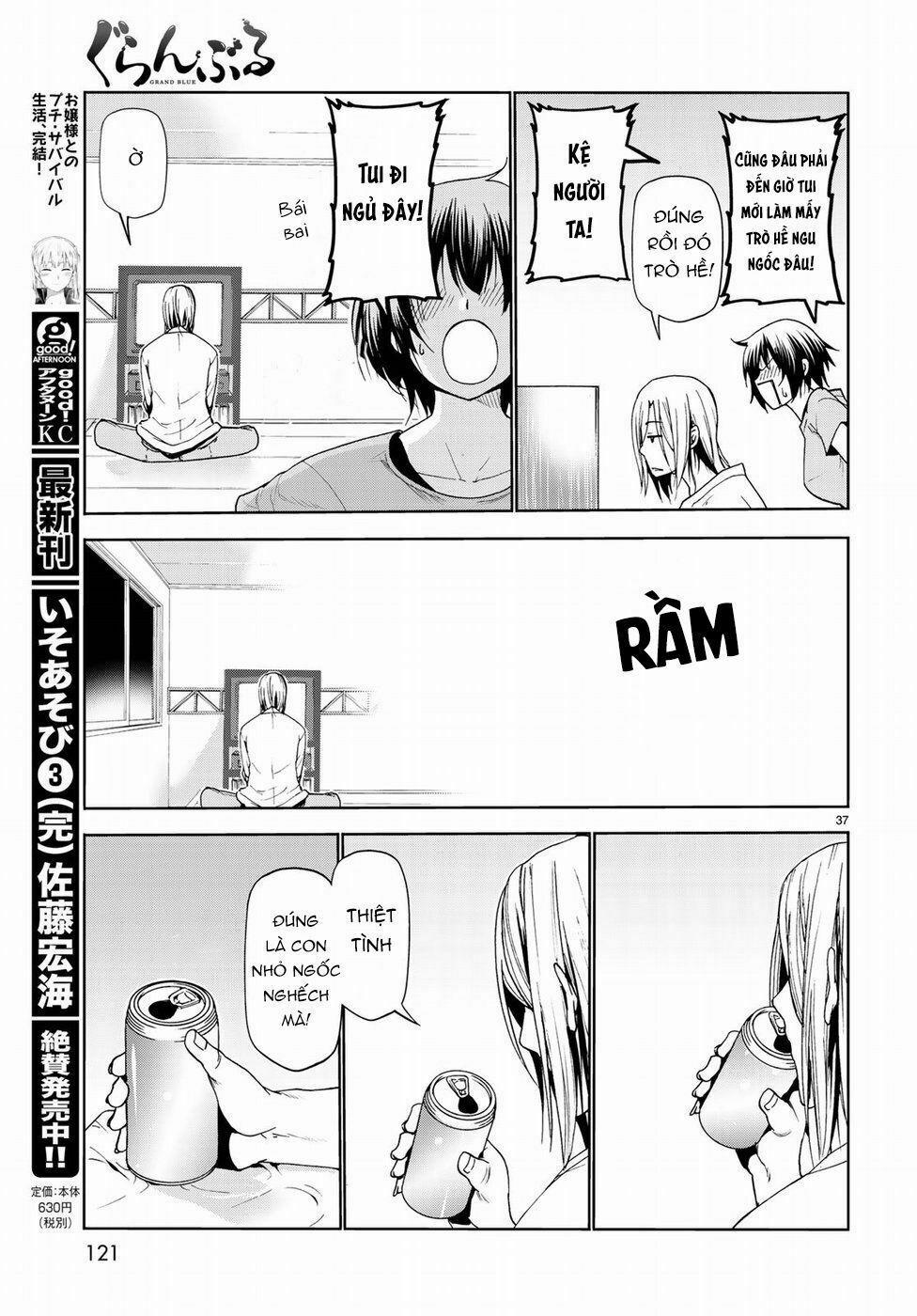 Cô Gái Thích Lặn - Grand Blue 53 trang 37