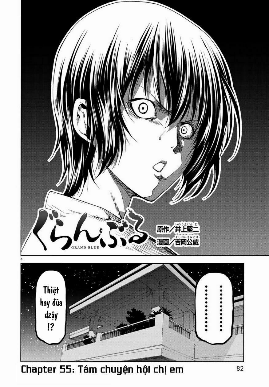 Cô Gái Thích Lặn - Grand Blue 55 trang 4