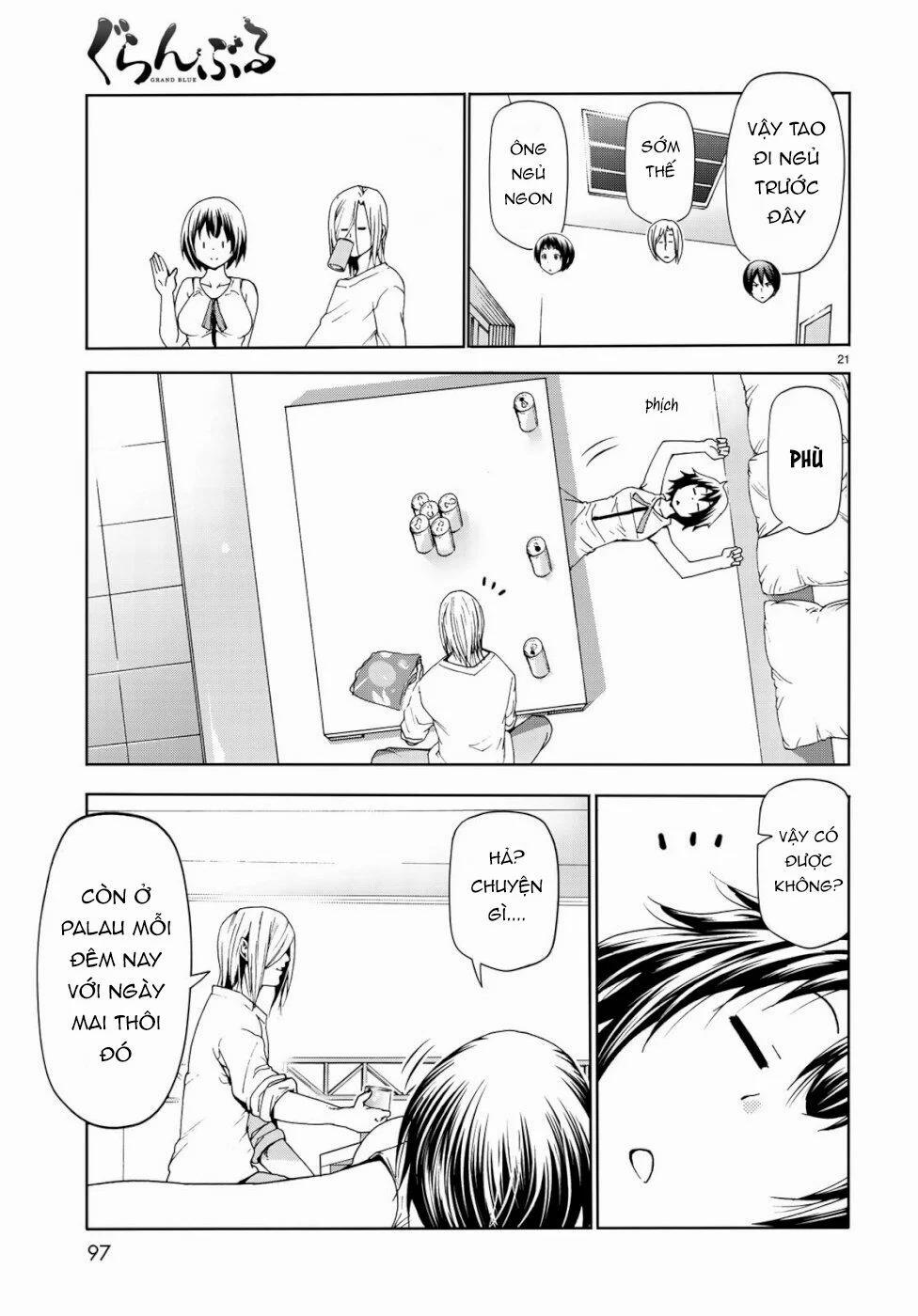 Cô Gái Thích Lặn - Grand Blue 56 trang 21