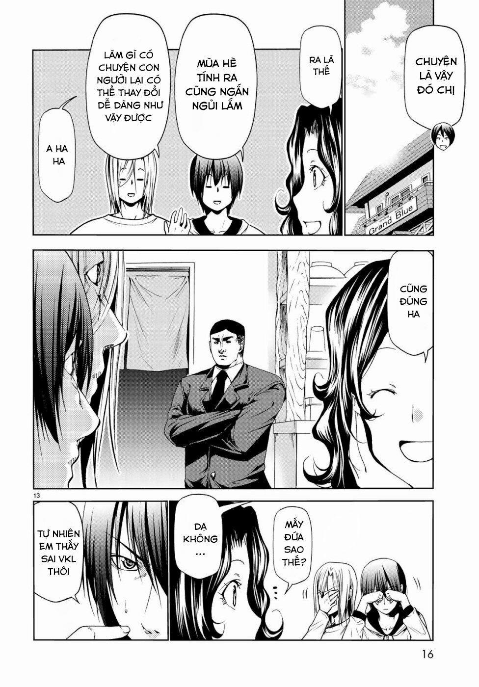 Cô Gái Thích Lặn - Grand Blue 58 trang 15