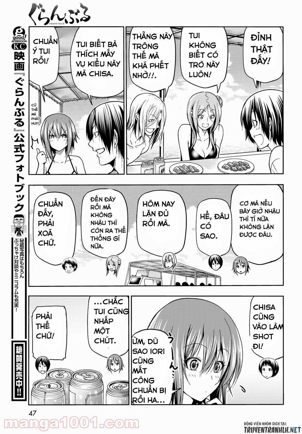 Cô Gái Thích Lặn - Grand Blue 69 trang 11