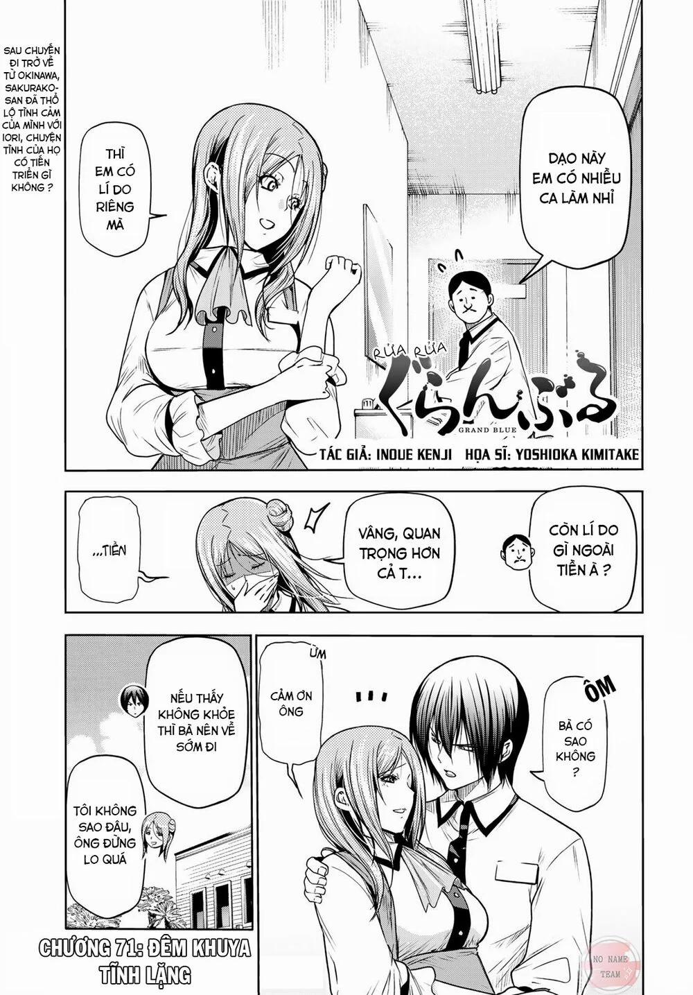 Cô Gái Thích Lặn - Grand Blue 71.1 trang 0