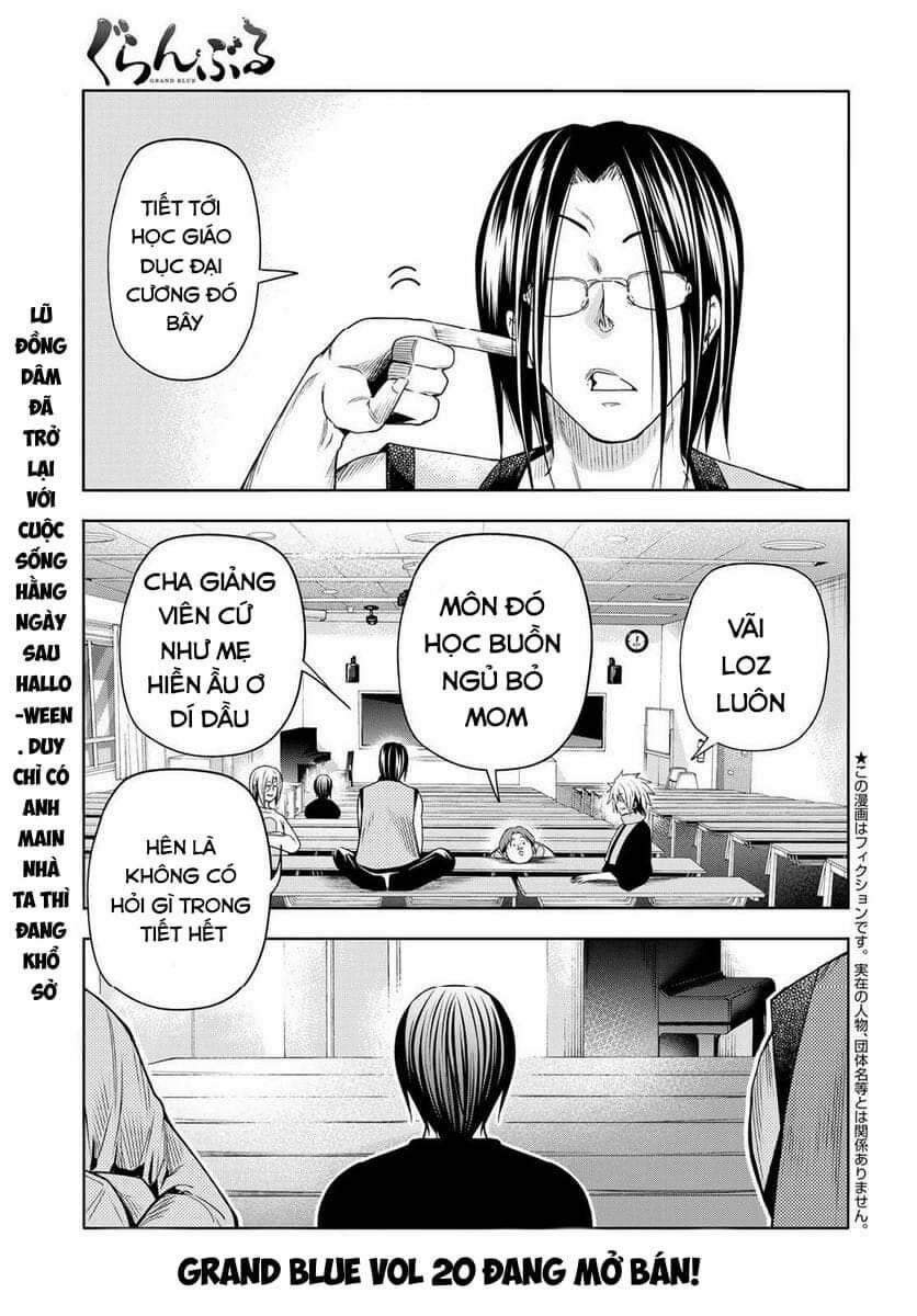 Cô Gái Thích Lặn - Grand Blue 86 trang 3