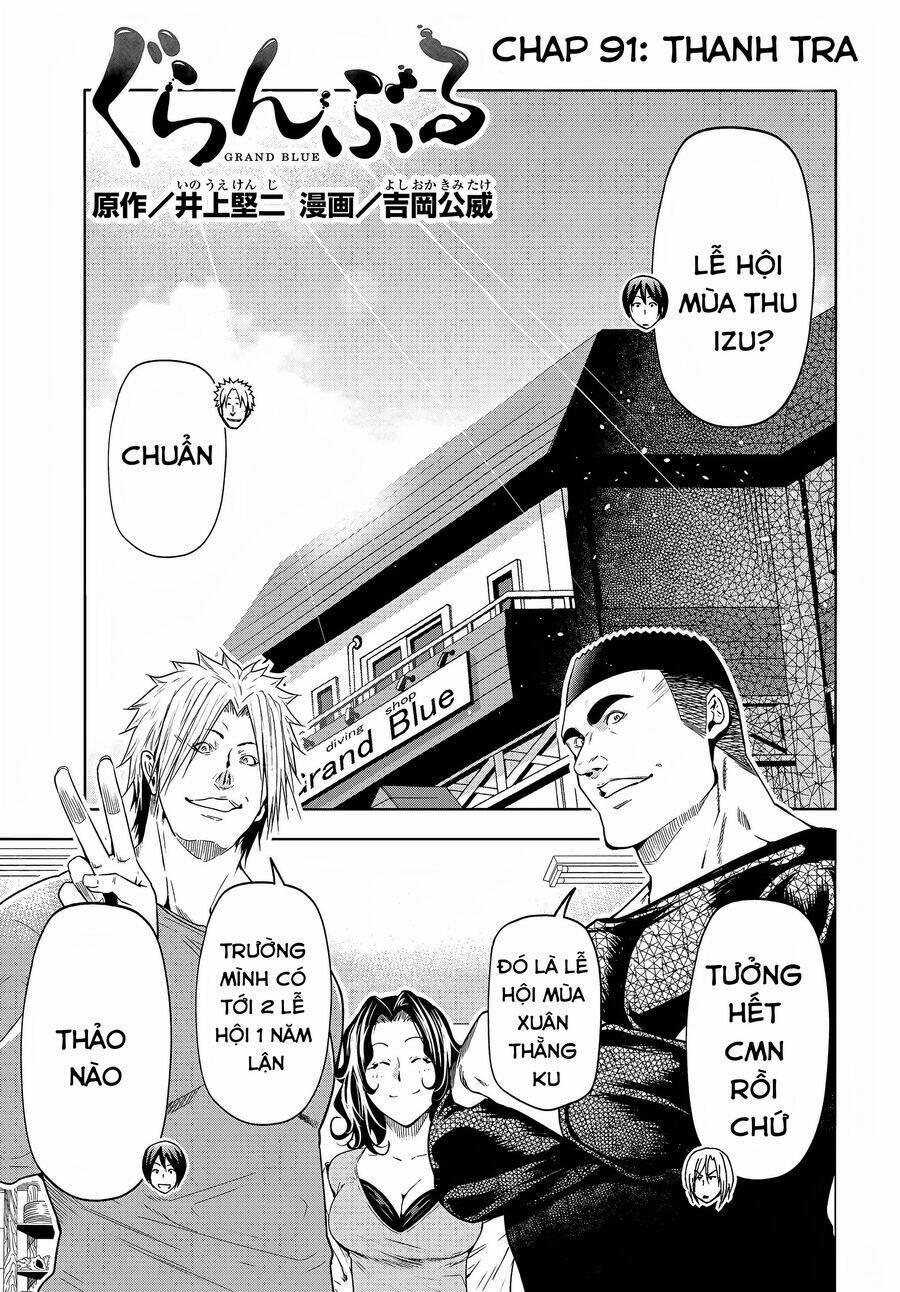 Cô Gái Thích Lặn - Grand Blue 91 trang 3