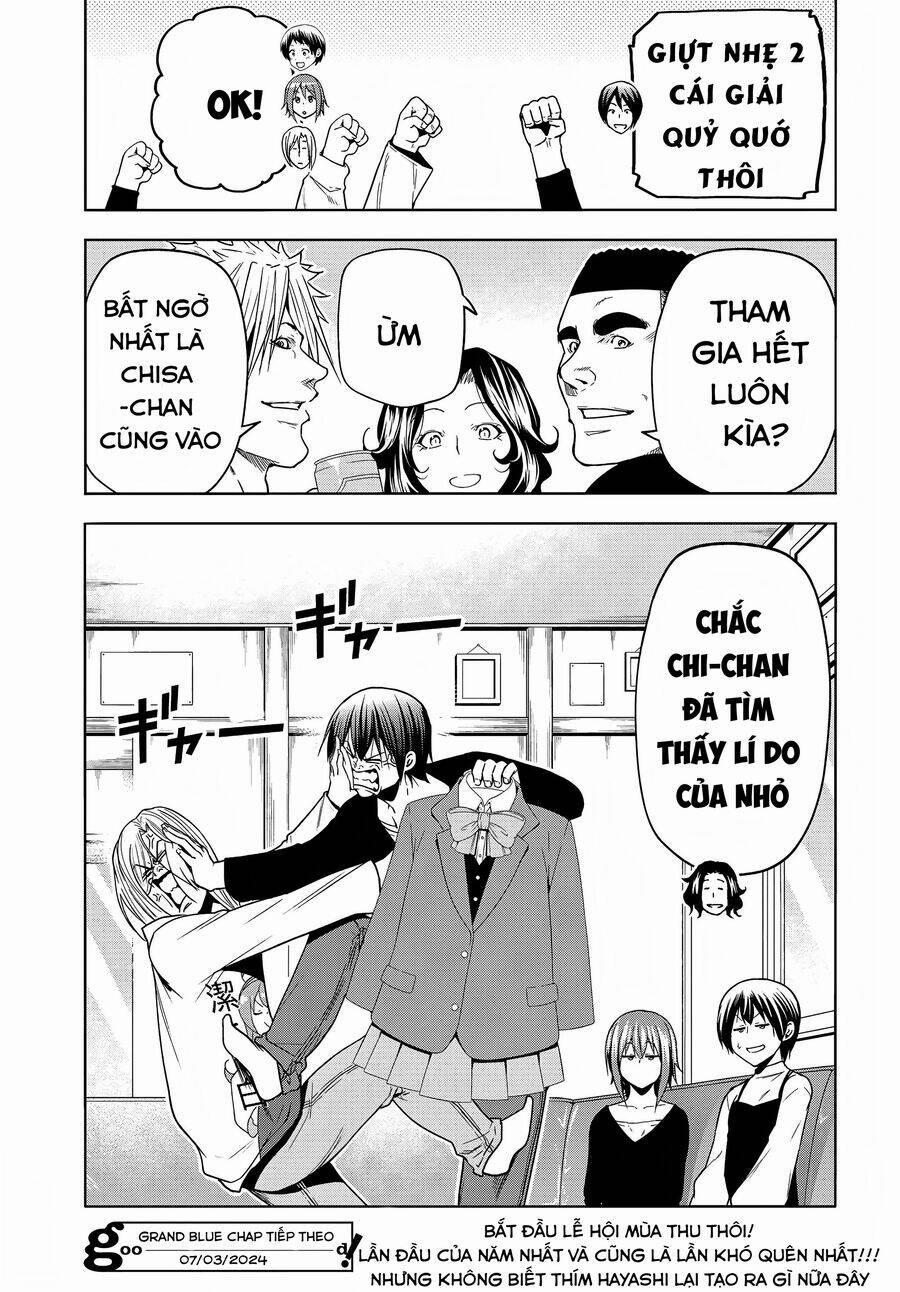 Cô Gái Thích Lặn - Grand Blue 91 trang 43