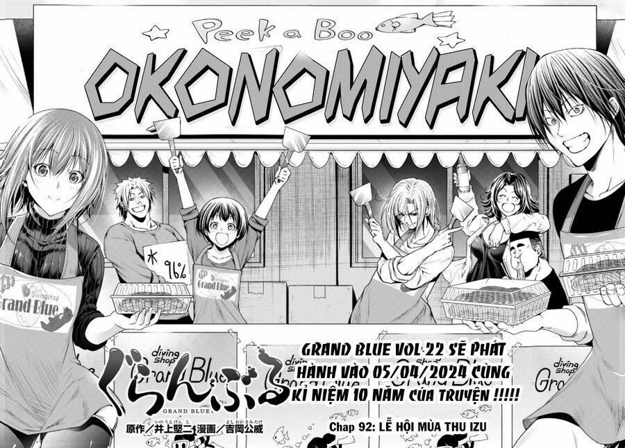 Cô Gái Thích Lặn - Grand Blue 92 trang 2