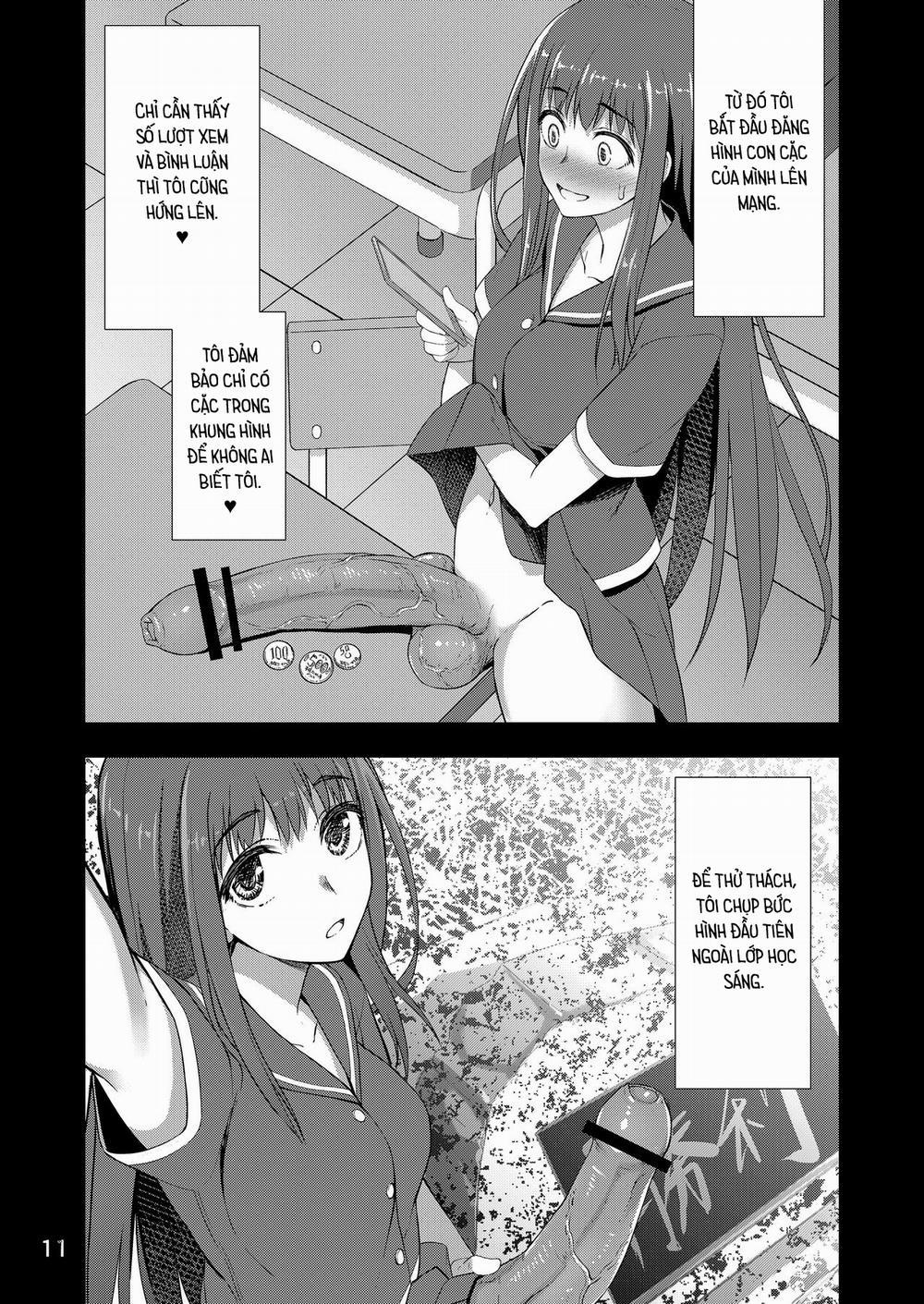 Cô gái tự sướng sau giờ học Oneshot trang 10