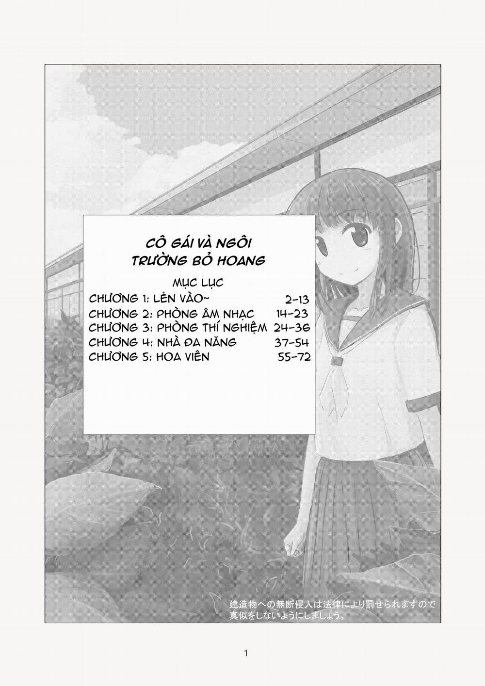 Cô gái và ngôi trường bị bỏ hoang 4 trang 2