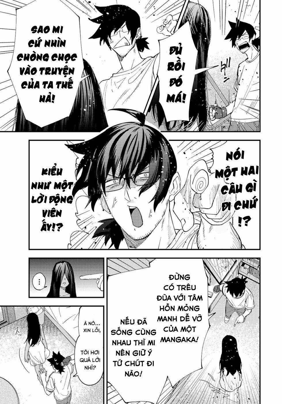 Cô Ma Nữ Lắm Chuyện Và Anh Họa Sĩ Truyện Tranh Ế Ẩm 1 trang 3