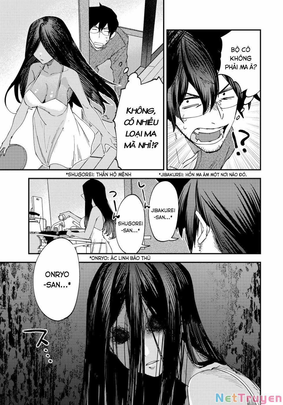 Cô Ma Nữ Lắm Chuyện Và Anh Họa Sĩ Truyện Tranh Ế Ẩm 10 trang 3