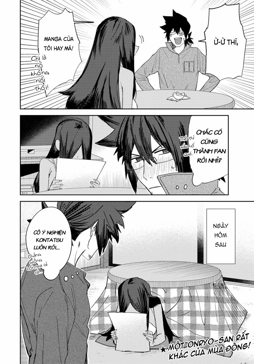 Cô Ma Nữ Lắm Chuyện Và Anh Họa Sĩ Truyện Tranh Ế Ẩm 21 trang 4