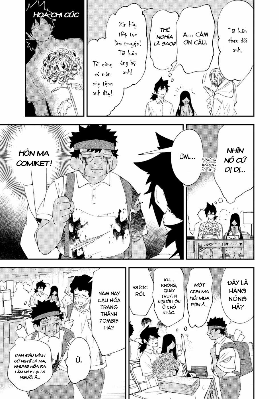 Cô Ma Nữ Lắm Chuyện Và Anh Họa Sĩ Truyện Tranh Ế Ẩm 33 trang 3