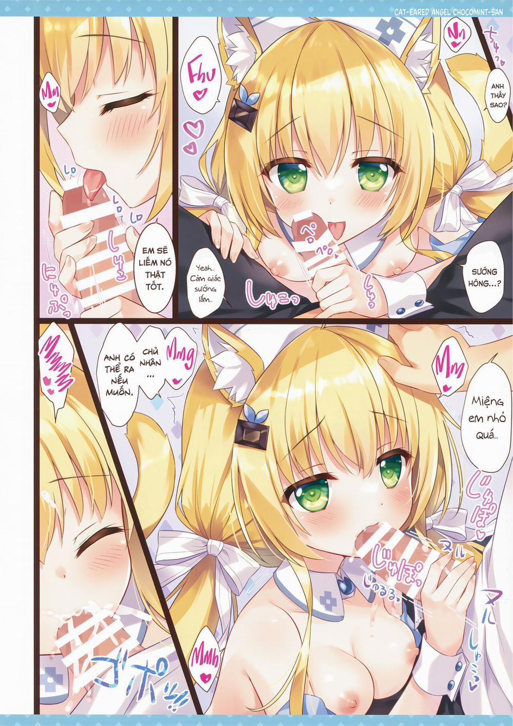 Cô mèo thiên thần Chocomint-san. Oneshot trang 4