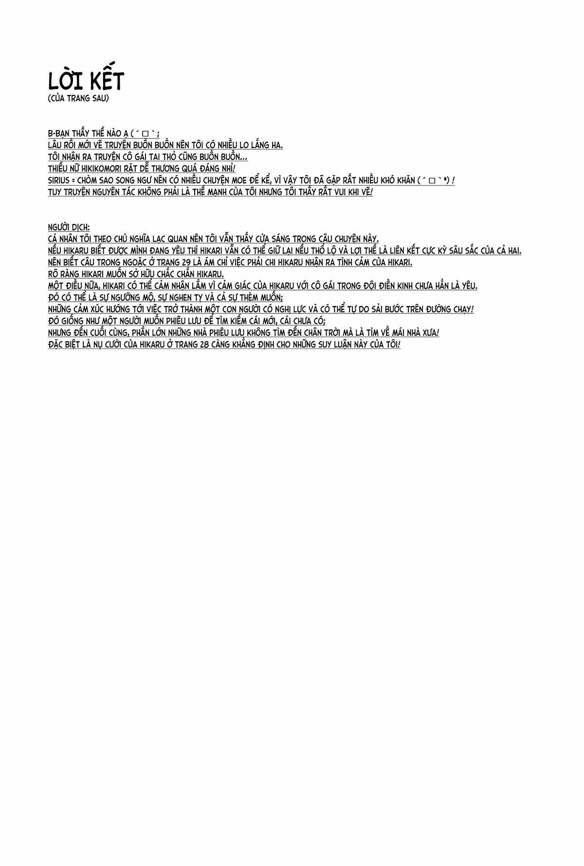 Có Một Ngôi Sao Mang Tên Thiên Lang OneShot trang 21